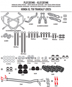 GIVI STELAŻ KUFRÓW BOCZNYCH ONE-FIT MONOKEY HONDA