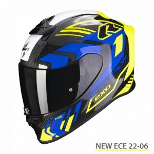 SCORPION KASK INTEGRALNY EXO-R1 C SUPRA BK-N.Y.BL