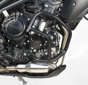 Crashbar/Gmol RG Racing Triumph Tiger 1200 Explorer 12- 17 Black