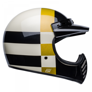 Kask Motocyklowy Bell Moto-3 Atwlyd Orbit White Black