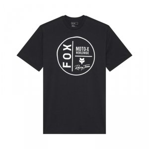 FOX T-SHIRT WORLDWIDE PREM BLACK