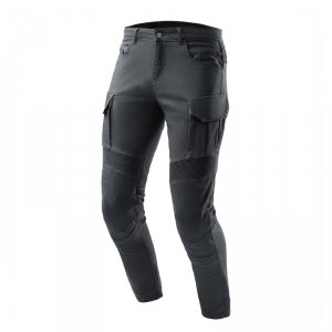 OZONE SPODNIE JEANS  FASTER TAPERED FIT BLACK