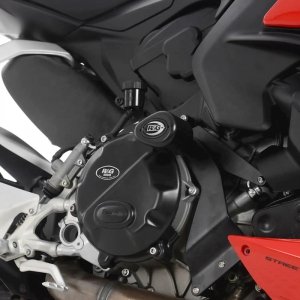 Crashpady Aero RG Racing Ducati V2 Panigale 20-, Streetfighter V2 22- White