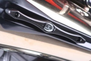 Slidery Tłumika RG Racing Kawasaki Z1000 07, Para Black