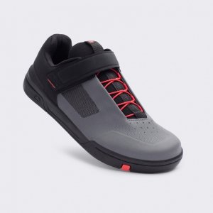 Buty Crankbrothers Stamp Speedlace Grey Red - Black Outsole