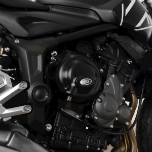 Osłona Silnika RG Racing Aprilia Rsv4 1100 (Factory)21Tuono 1100 Race/Road Version,Lewa Strona Black