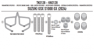 GIVI OSŁONA SILNIKA GMOLE SUZUKI GSX S1000GX (2024