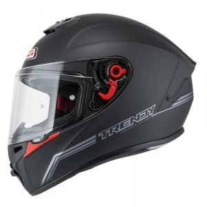 Kask Motocyklowy NZI Trendy Stream Solid Nouveau Matt Black
