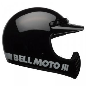 Kask Motocyklowy Bell Moto-3 Classic Black