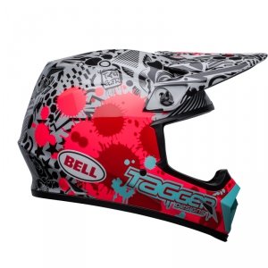 BELL KASK OFF-ROAD MX-9 MIPS TAGGER SPLATTER RED/G