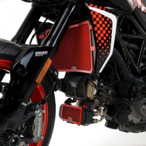 Osłona Chłodnicy Oleju RG Racing Ducati Hypermotard 950 Black