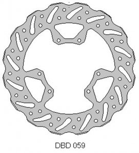 DELTA BRAKING ONL_DBD059G TARCZA HAMULCOWA  HONDA