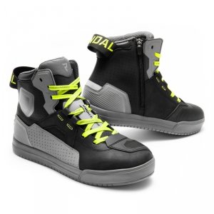 Buty motocyklowe Rebelhorn Vandal 2 Black Grey Fluo Yellow