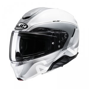 HJC KASK SYSTEMOWY RPHA91 COMBUST WHITE/GREY