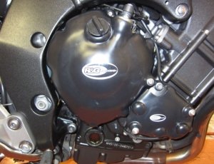 Osłona Silnika RG Racing Yamaha Fz-8 / Fz-1, Prawa Strona Osłona Sprzęgła Black