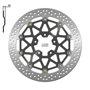 NG1641G TARCZA HAMULCOWA KAWASAKI ZX 10R 17-18 (33