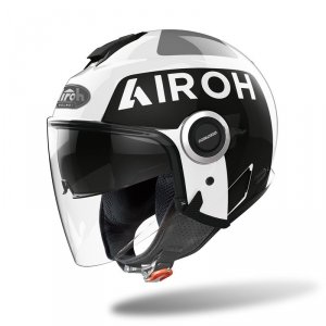 AIROH KASK OTWARTY HELIOS UP WHITE GLOSS