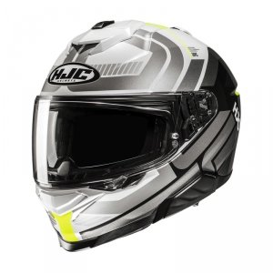 HJC KASK INTEGRALNY I71 VIZ GREY/BLACK/YELLOW