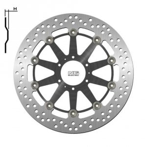 NG1446G TARCZA HAMULCOWA PRZÓD HONDA XL 1000V  99-