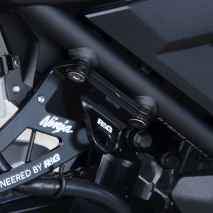 Uchwyty Na Pasy Transportowe RG Racing Kawasaki Ninja 400 18-/Ninja 250 18- Black