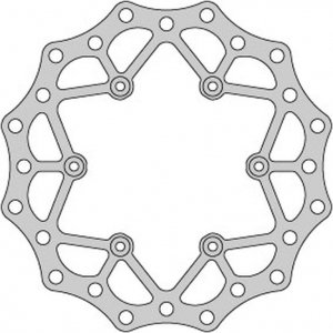 DELTA BRAKING ONL_DBD028D TARCZA HAMULC TYŁ YAMAHA