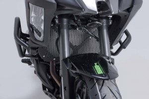 Osłona Chłodnicy SW-Motech Kawasaki Versys 1000 (18-)/ 1100 (24-) Black/Silver