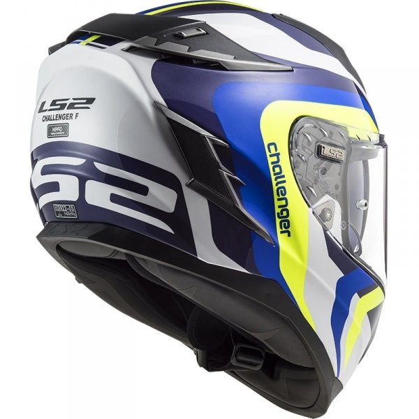 KASK LS2 FF327 CHALLENGER GALACTIC WHITE BLUE