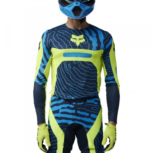 FOX BLUZA OFF-ROAD FLEXAIR IMPRESSION FLUOR YELLOW