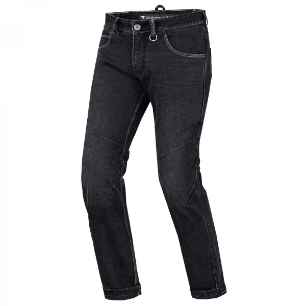 SHIMA  JEANSY MOTOCYKLOWE DEVON MEN BLACK