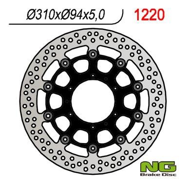 NG TARCZA HAMULCOWA PRZÓD HONDA CBR 1000 RR 08- NG1220