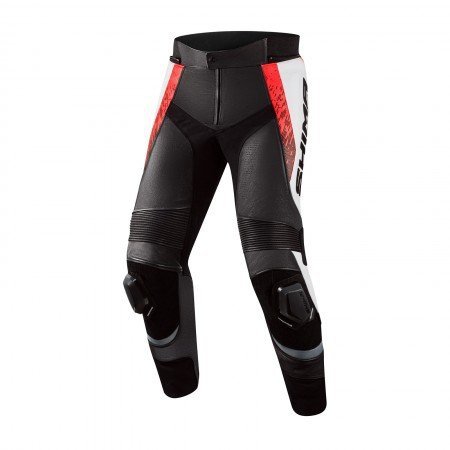 SHIMA  SPODNIE SKÓRZANE STR 2.0 PANT RED FLUO