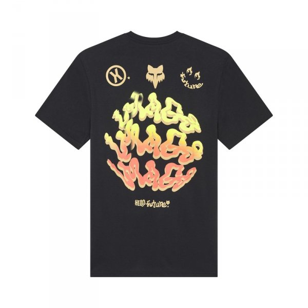 FOX T-SHIRT FUTURE PREM BLACK
