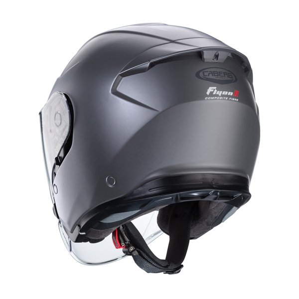 CABERG KASK JET FLYON II MATT GREY SZARY MAT