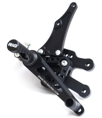 Podnóżki Regulowane RG Racing Suzuki Gsxr600/750 L1, Zestaw Black