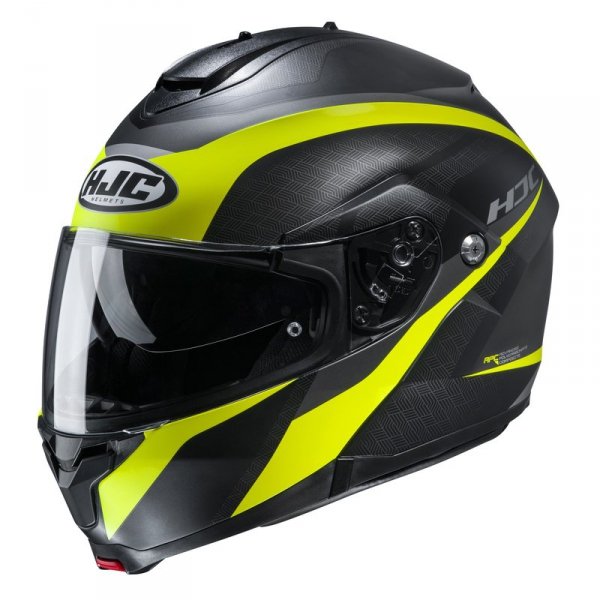 HJC KASK SYSTEMOWY C91 TALY BLACK/YELLOW