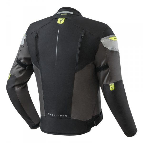 REBELHORN TEKSTYLNA SPARK BLACK/GREY/FLUO YELLOW