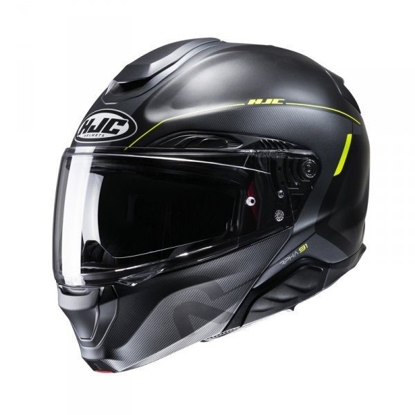 HJC KASK SYSTEMOWY RPHA91 COMBUST BLACK/YELLOW