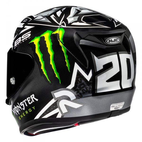 HJC KASK INTEGRALNY  RPHA12 QUARTARARO REPL BLACK
