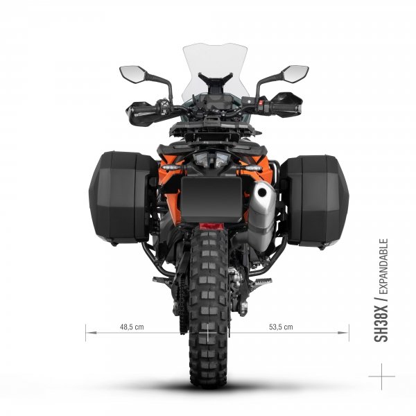 SHAD STELAŻ KUFRA BOCZNEGO 3P DO KTM 790 / 890