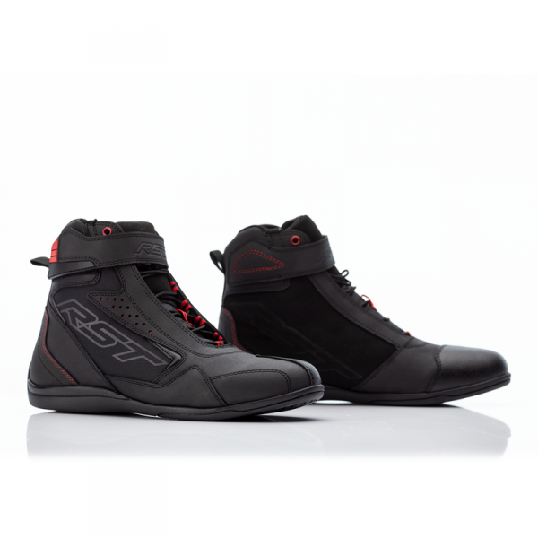RST BUTY MOTOCYKLOWE FRONTIER CE BLACK/RED