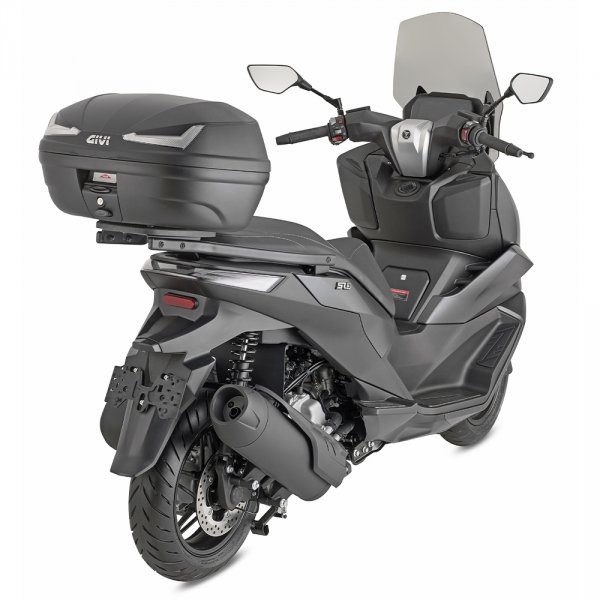 GIVI KUFER CENTRALNY E455 MONOLOCK 45LT PLAS PŁYTA