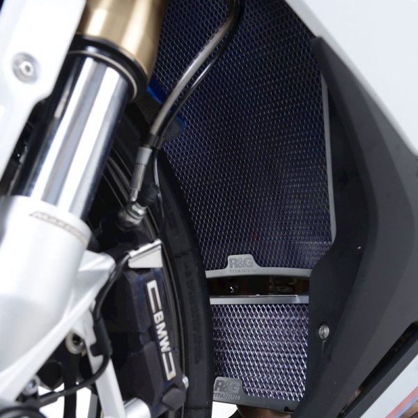 Osłona Chłodnicy RG Racing Bmw S1000Rr 19-/S1000Xr 20-/S1000R 21-/M1000Rr 21- Titanium