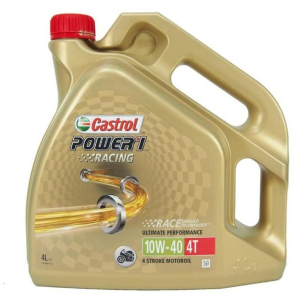 CASTROL POWER 1 RACING 4T 10W40 4L 100% SYNTETYK