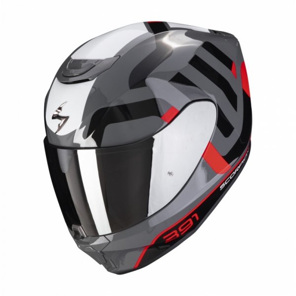 SCORPION KASK INTEGRALNY EXO-391 AROK GREY-RD-BK