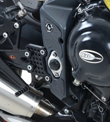 Osłona Wahacza RG Racing Triumph 675 Daytona 13-, 5 Części Black