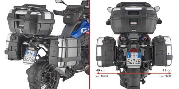 GIVI STELAŻ KUFRÓW BOCZNYCH ONE-FIT MONOKEY BMW F