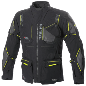 BUSE Kurtka motocyklowa Travel Pro czarno/żółta