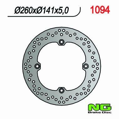 NG TARCZA HAMULCA TYŁ KAWASAKI, SUZUKI DL 650 (04-06), DL 1000 NG1094