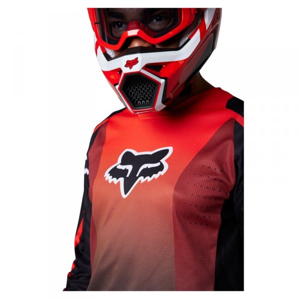 FOX BLUZA OFF-ROAD 180 LEED FLUO RED