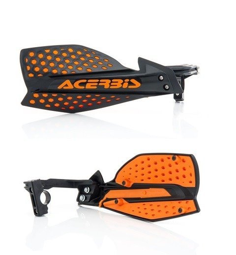Acerbis Handbary X-Ultimate czarno - pomarańczowy